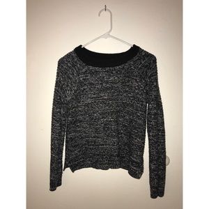Size sm. Grey and black mini sweater! Very warm